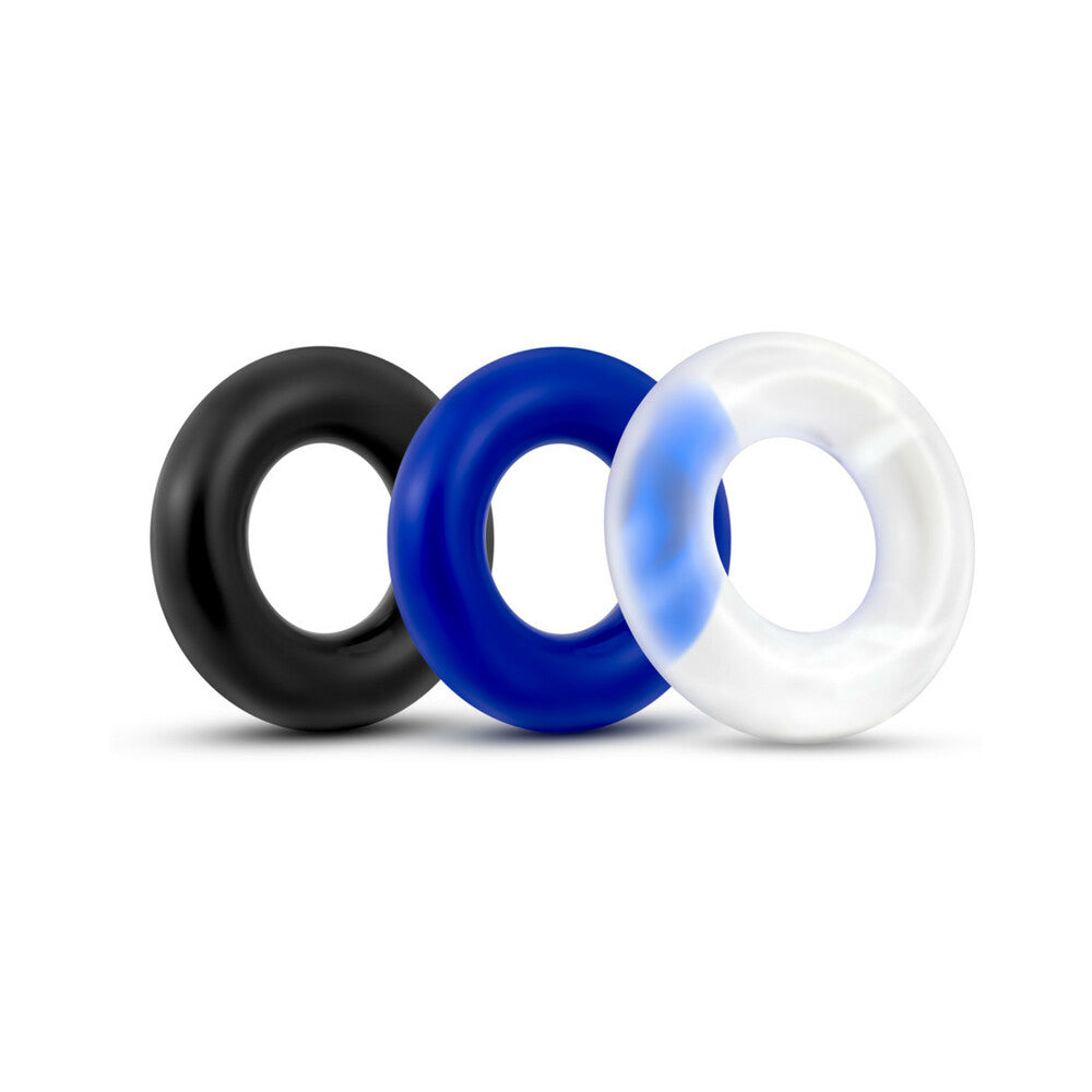 Stay Hard Donut Rings 3-Piece Set