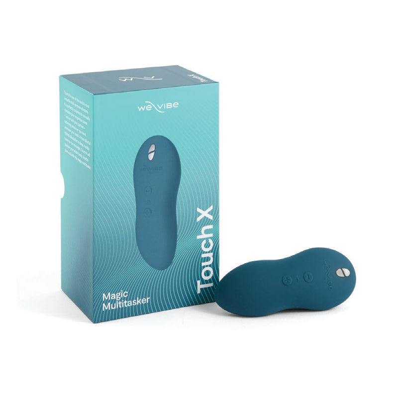 We-Vibe Touch X Rechargeable Silicone Lay-On Vibrator Green Velvet